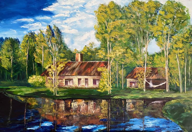 DESCANSANDO EN EL LAGO (NKG)